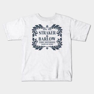 Straker & Barlow Fine Antiques Salem's Lot, Maine Kids T-Shirt